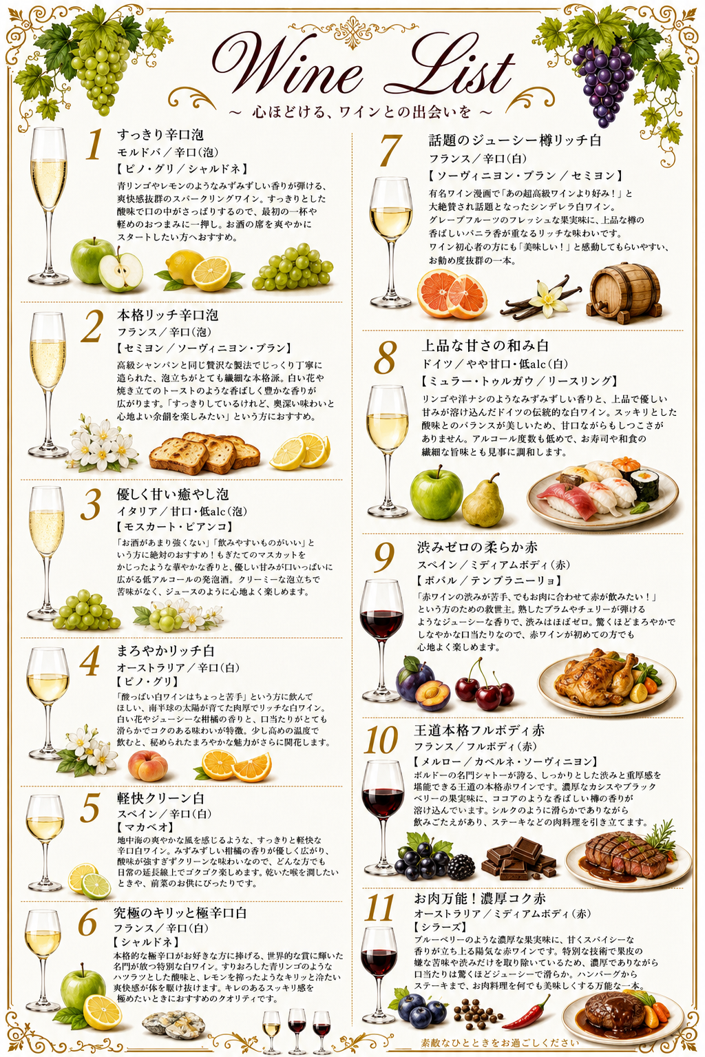 Wine List